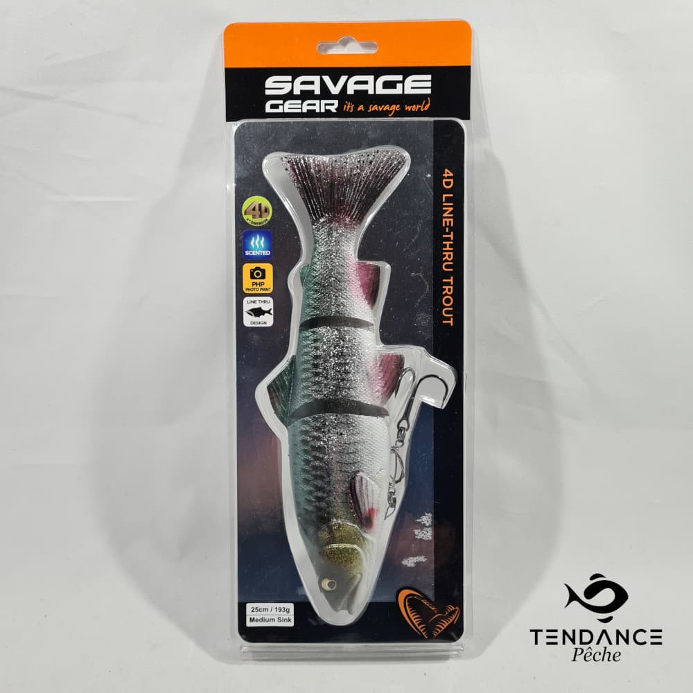 4D Line Thru Trout 25cm - SAVAGE GEAR