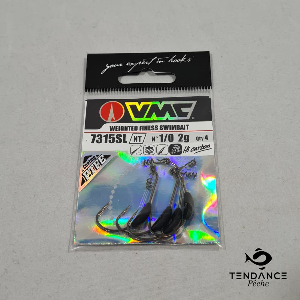 Hameçon Simple 7315 Sl - Vmc - 1/0 Et 2 Gr