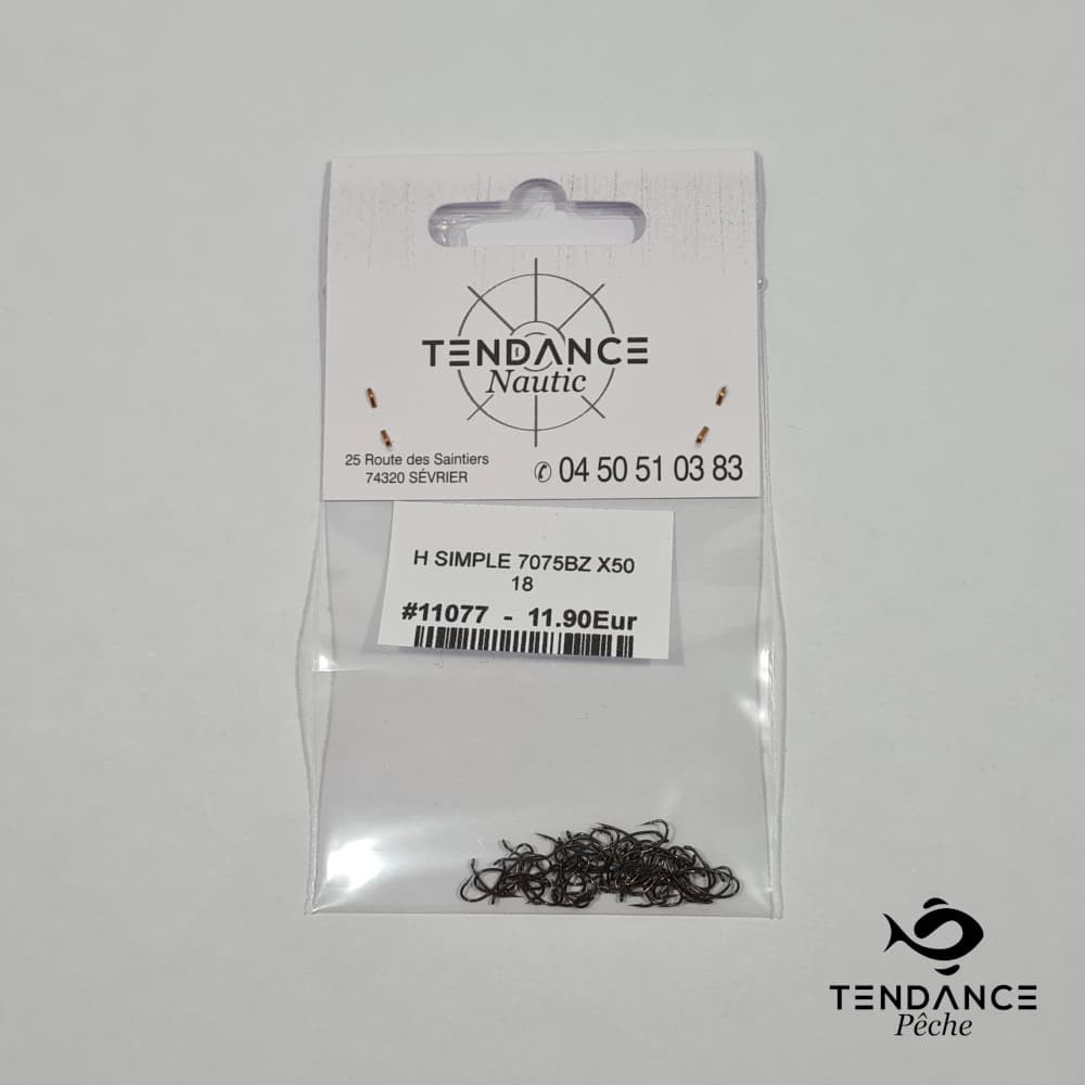 Hameçon Simple 7075 H18 - Tendance Nautic - Bronze