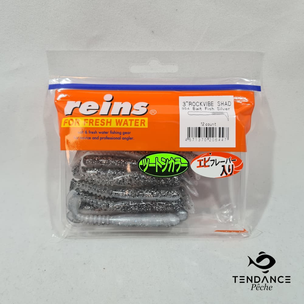 Rockvibe 3" - Reins - Bait Fish Silver 