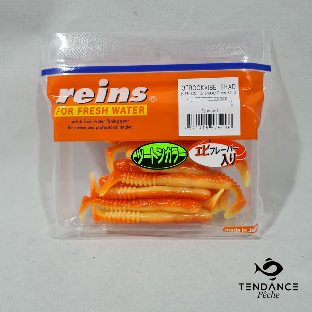 Rockvibe 3" - Reins - Chika Orange