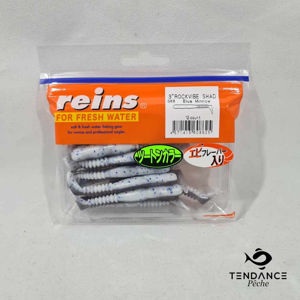 Rockvibe 3" - Reins - Blue Minnow