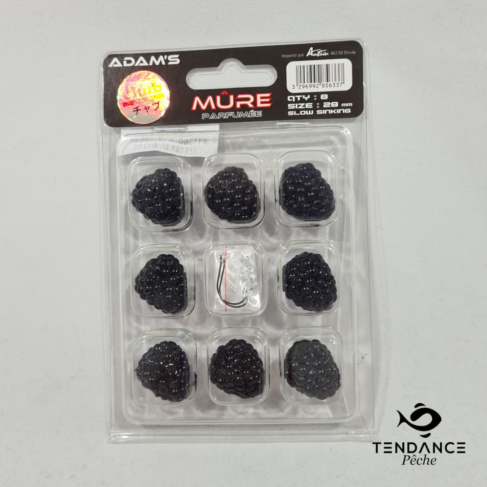 Mûres souples parfumées - ADAM'S - Noir