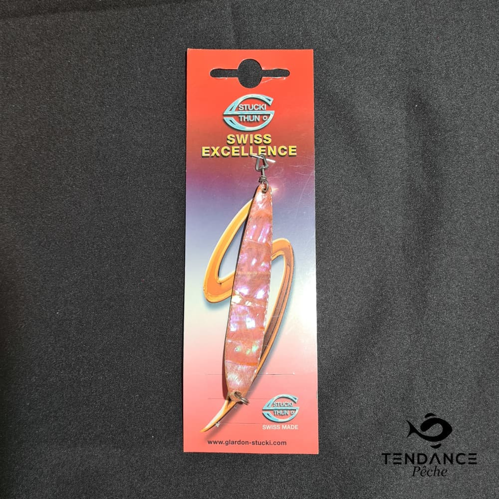 Cuiller Abalony 90mm - Stucki - Rouge/Nature