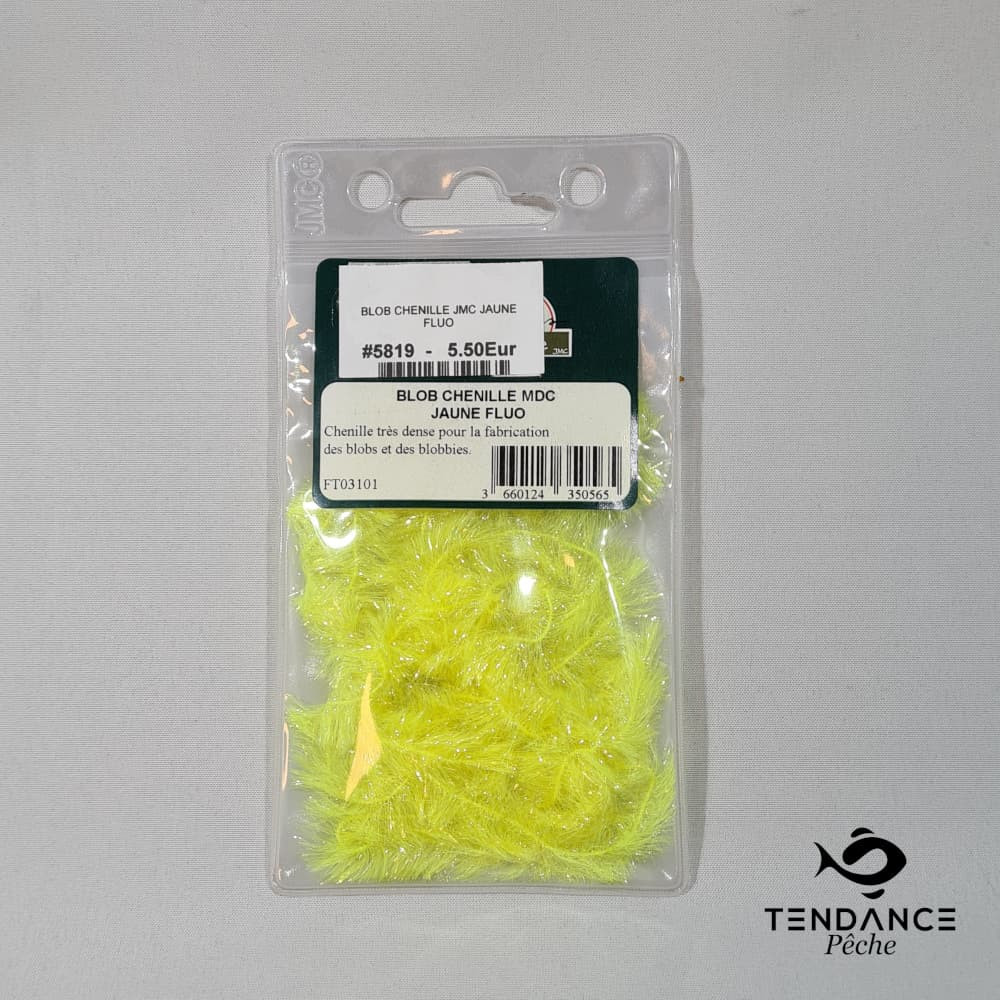 Blob Chenille - Mouche De Charette - Jaune