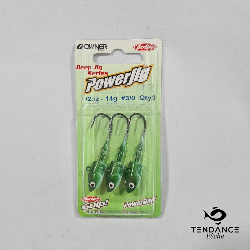 Deep Jig 1/2 oz - BERKLEY - Olive Pearl 