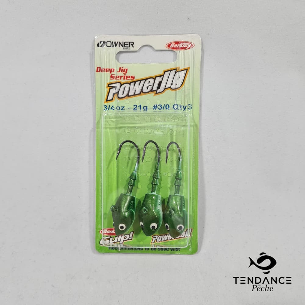 Deep Jig 3/4 oz - BERKLEY - Olive Pearl 