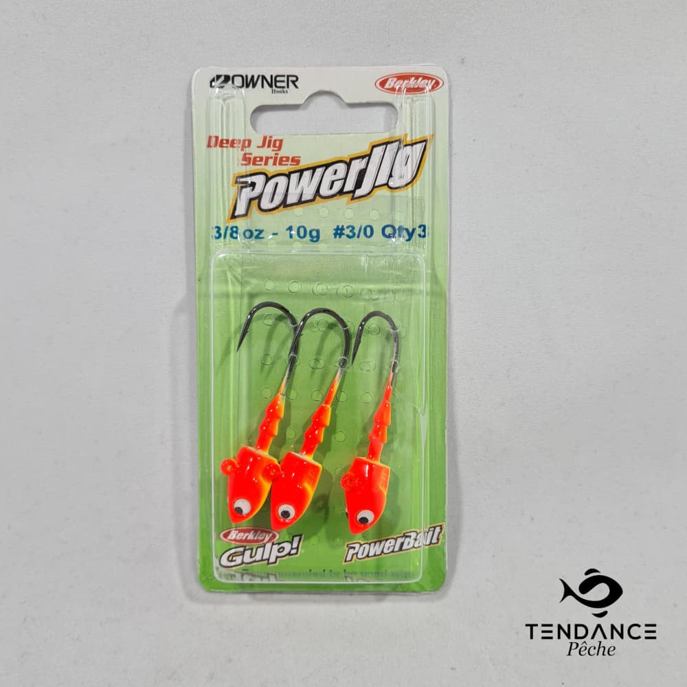 Deep Jig 3/8 oz - BERKLEY - Fluo Orange / Yellow 