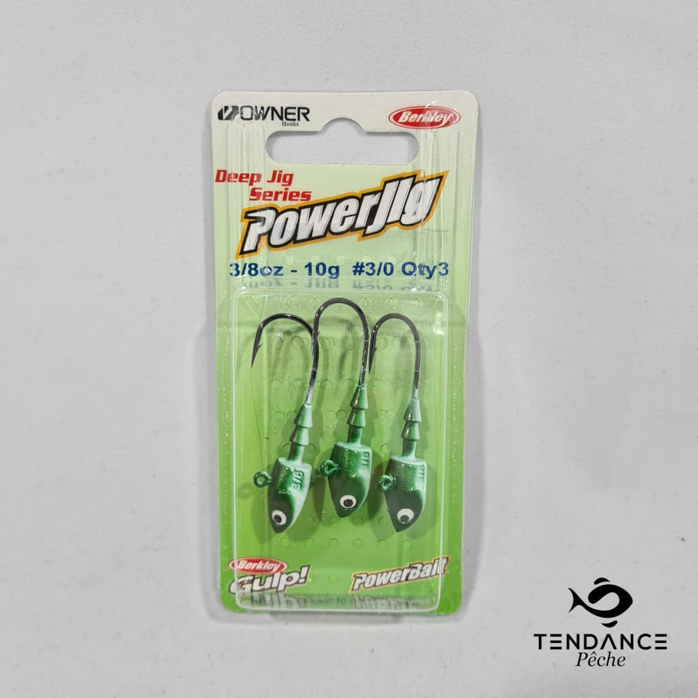 Deep Jig 3/8 Oz - Berkley - Olive Pearl 