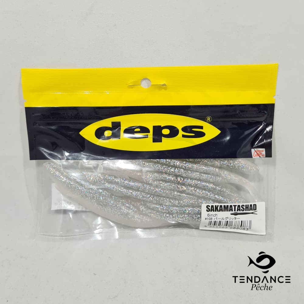 Sakamata Shad 6 - Deps - Pearl Glitter