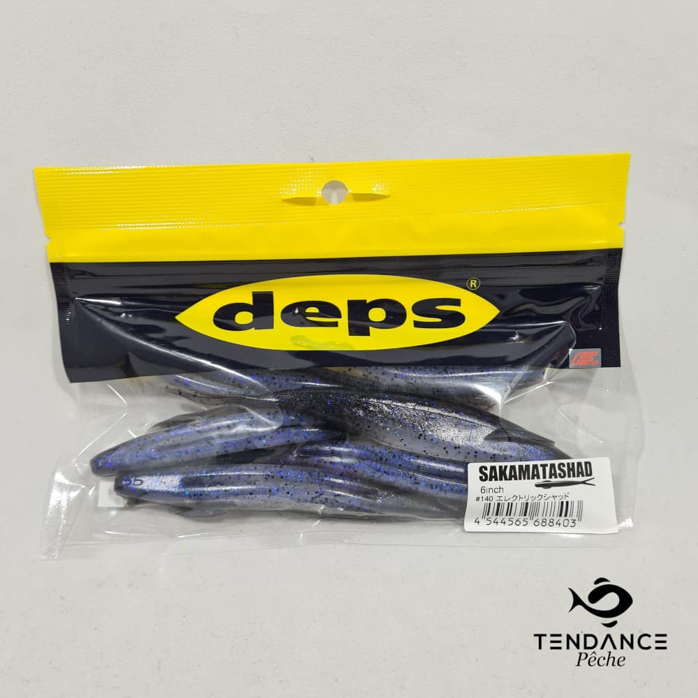 Sakamata Shad 6 - Deps - Electric Shad
