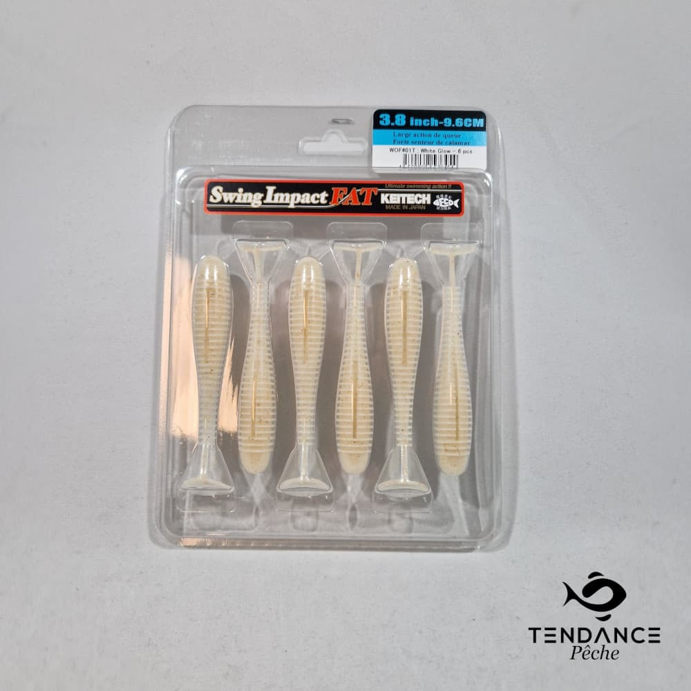 SWING IMPACT 3.8" - KEITECH - white glow 