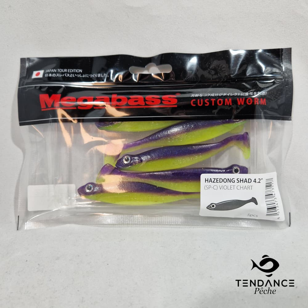 Hazedong 4.2 - MEGABASS - violet chart