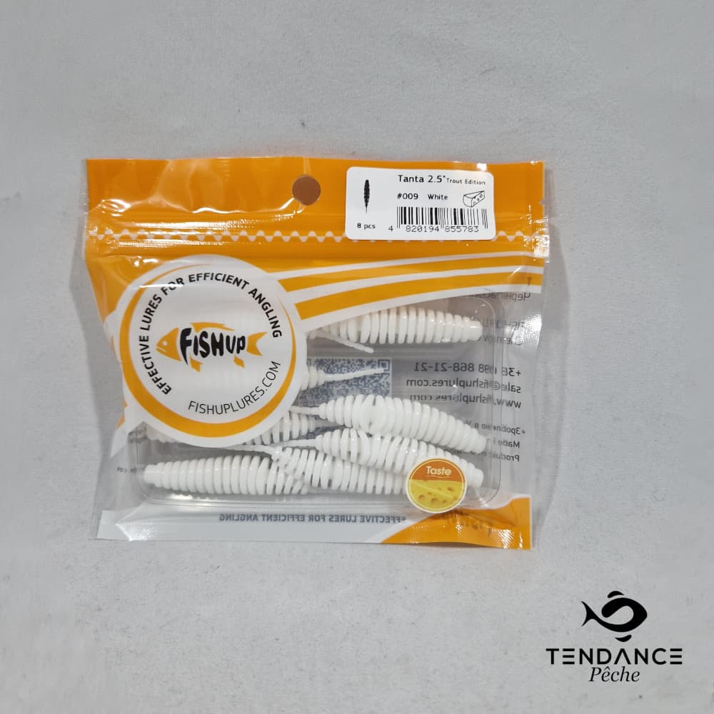 Tanta Trout 2.5" - Fish Up - Blanc