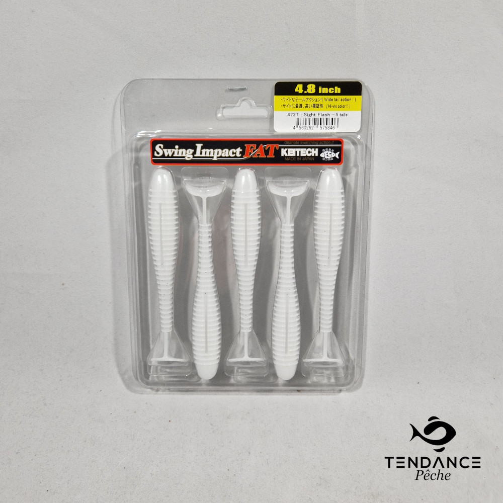 Swing Impact Fat 4.8" - Keitech - Sight Flash