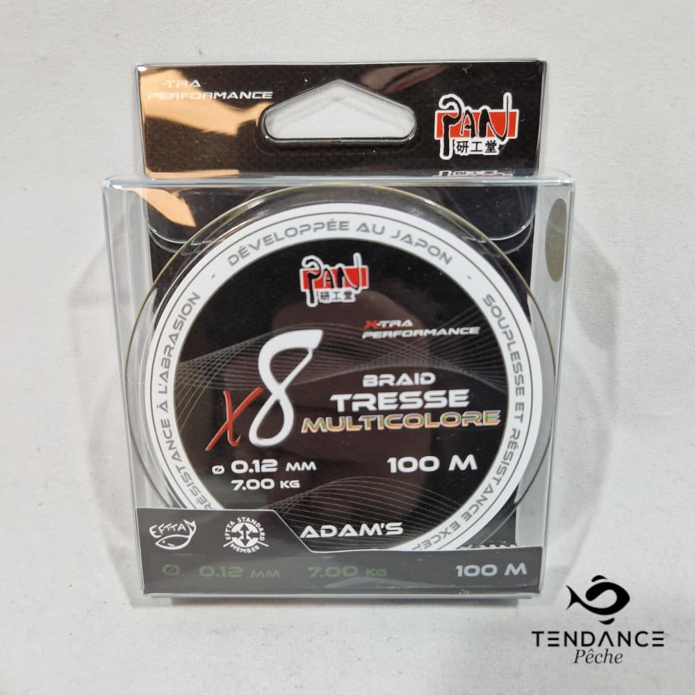 Tresse Multicolor - Adam's - 0.12Mm