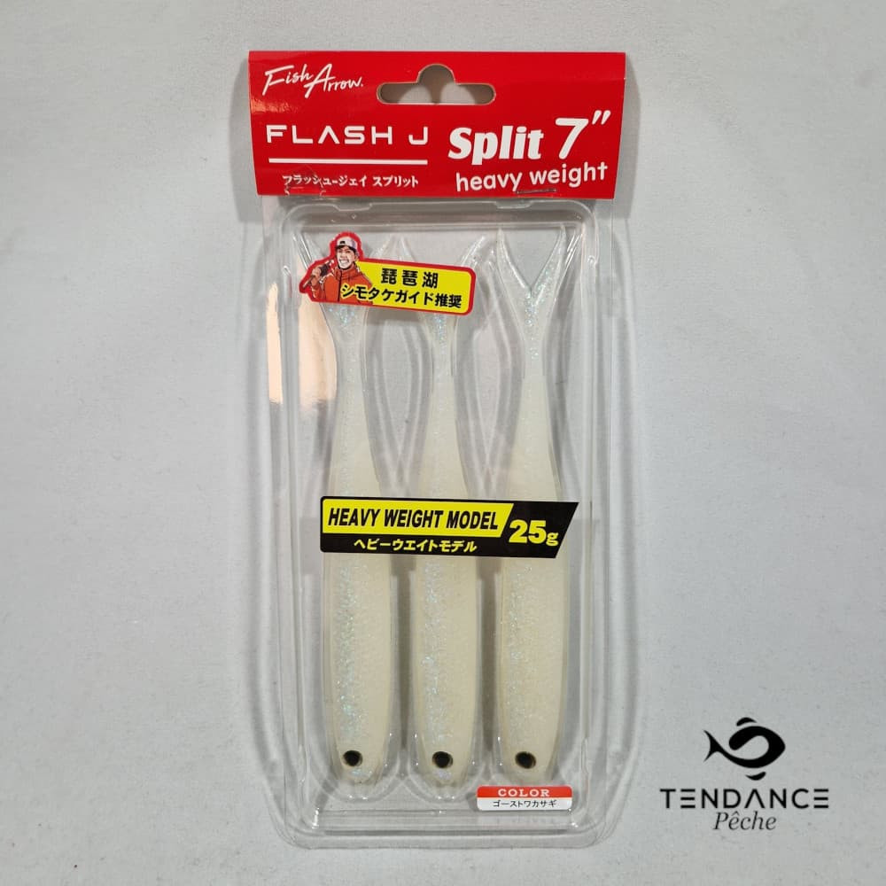 Flash J Split 7 " - Fish Arrow - Ghost Wakasagi 