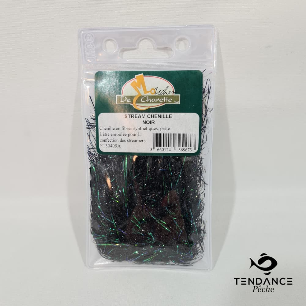 Stream chenille - JMC - Noir