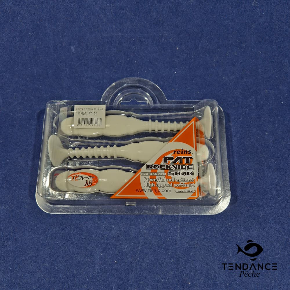 Fat Rockvibe Shad - REINS - Mat White 