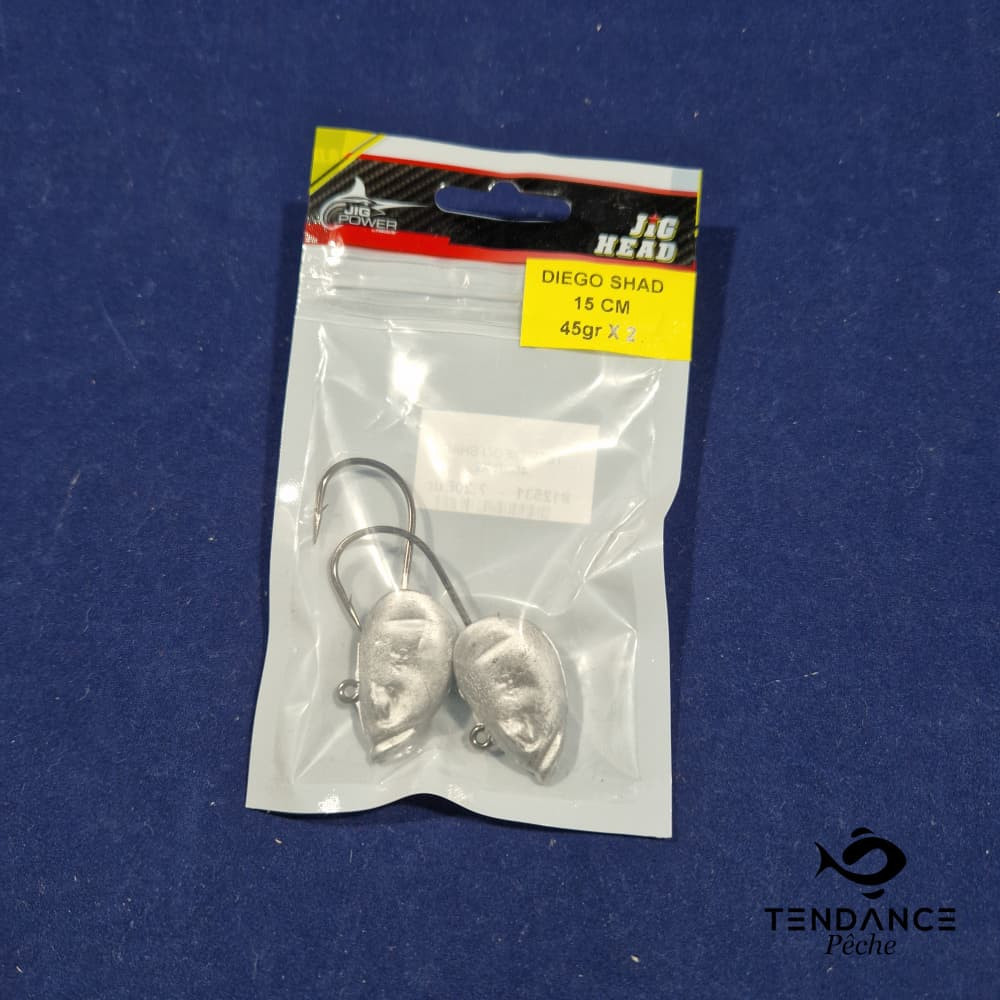 Têtes Diego Shad - POWERLINE - 45 gr 