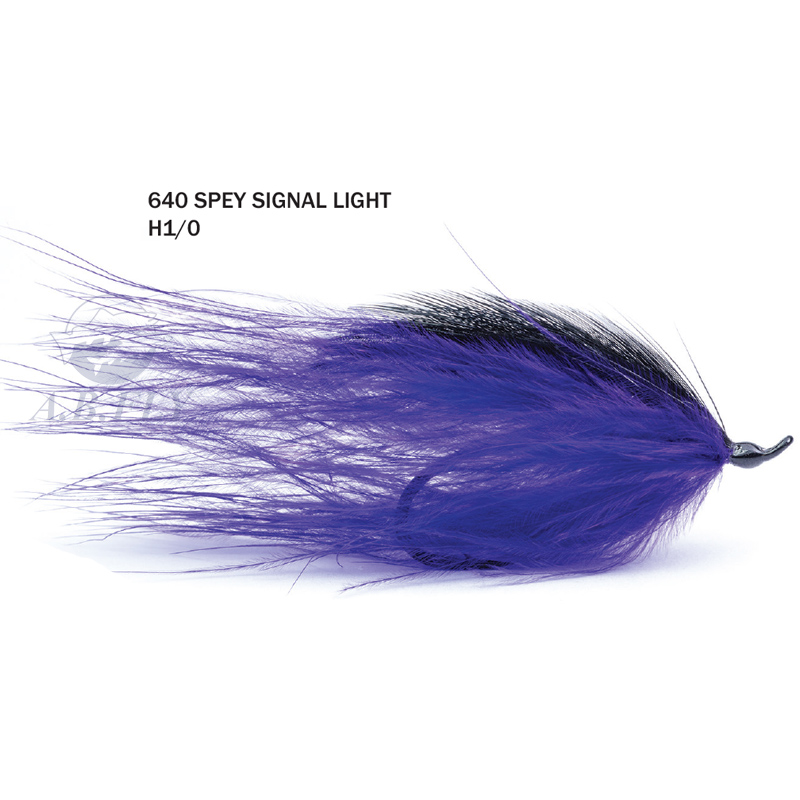 Marabou Spey Signal Light H1/0 - PURPLE (Violet) - RAINY'S