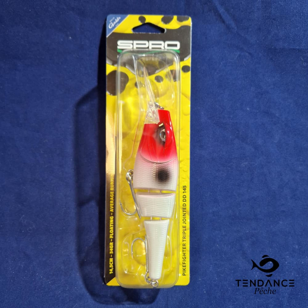PIKEFIGHTER TRIPLE JOINTED DD145 - SPRO - uv redhead