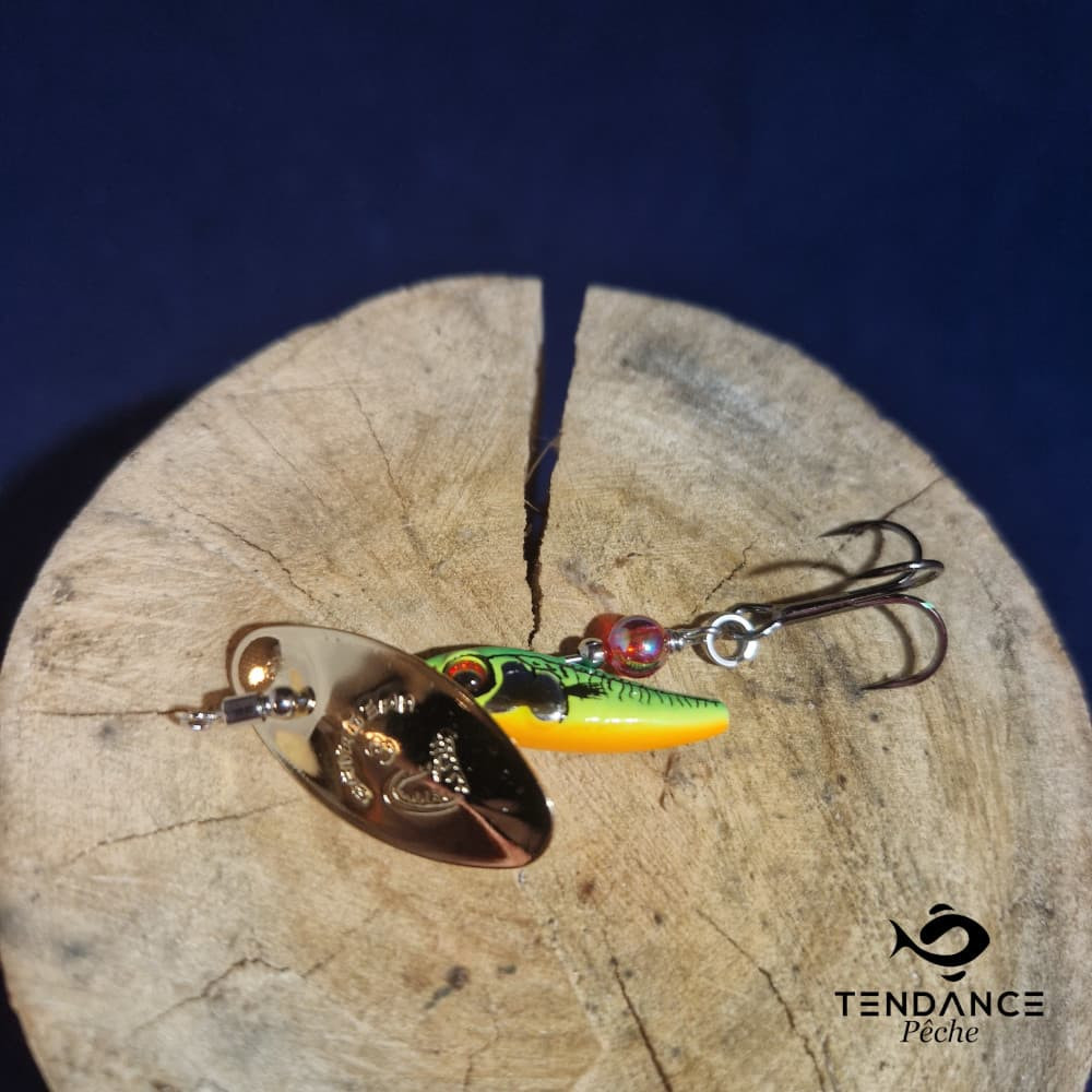 Cuillere Sticklebait Spinner 9.3Gr - Savage Gear - Firetiger Gold