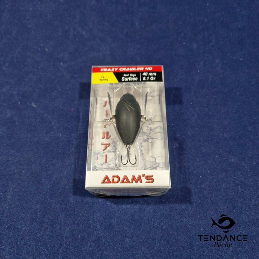 Crazy Crawler 4 Cm - Adam's - Sublime Black