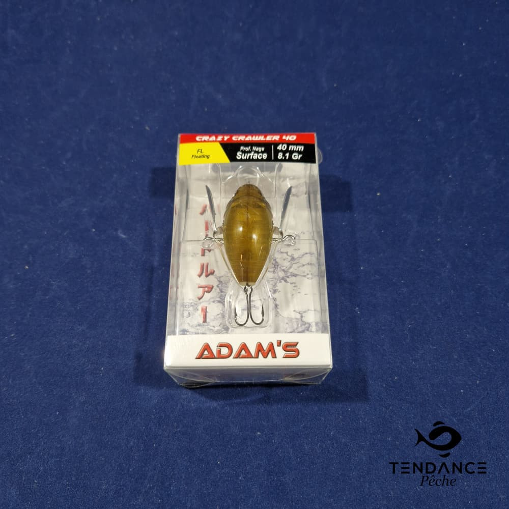 Crazy crawler 4 cm - ADAM'S - Ghost Ayu