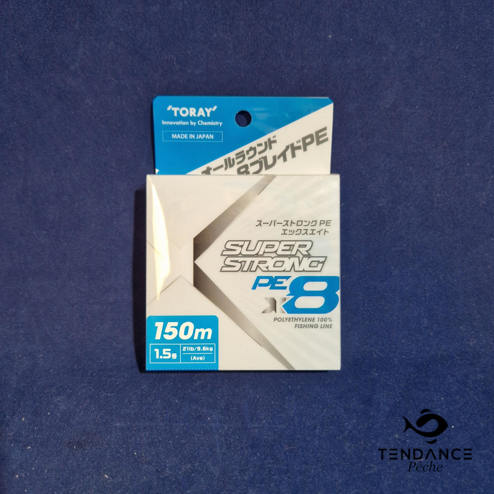 TRESSE SUPER STRONG PE - TORAY - pe 1.5