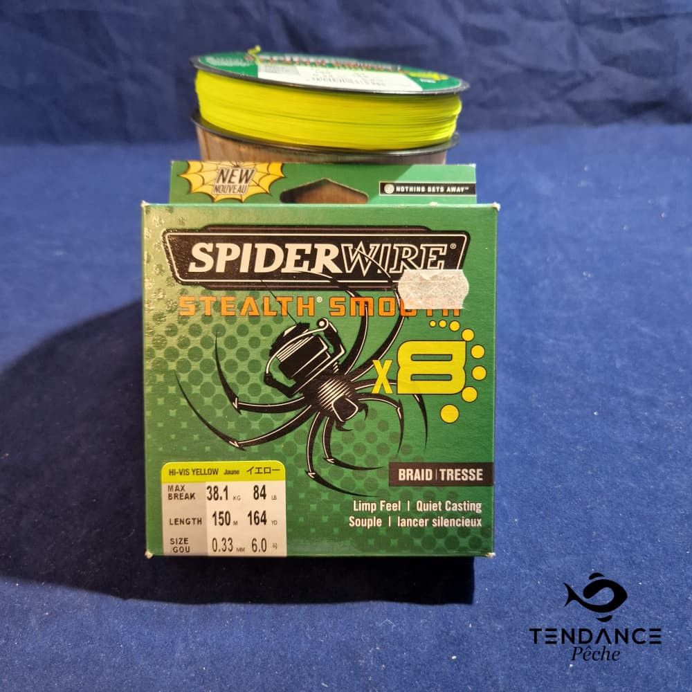 Spiderwire Stealth Smooth Jaune - Spiderwire - 0.33Mm