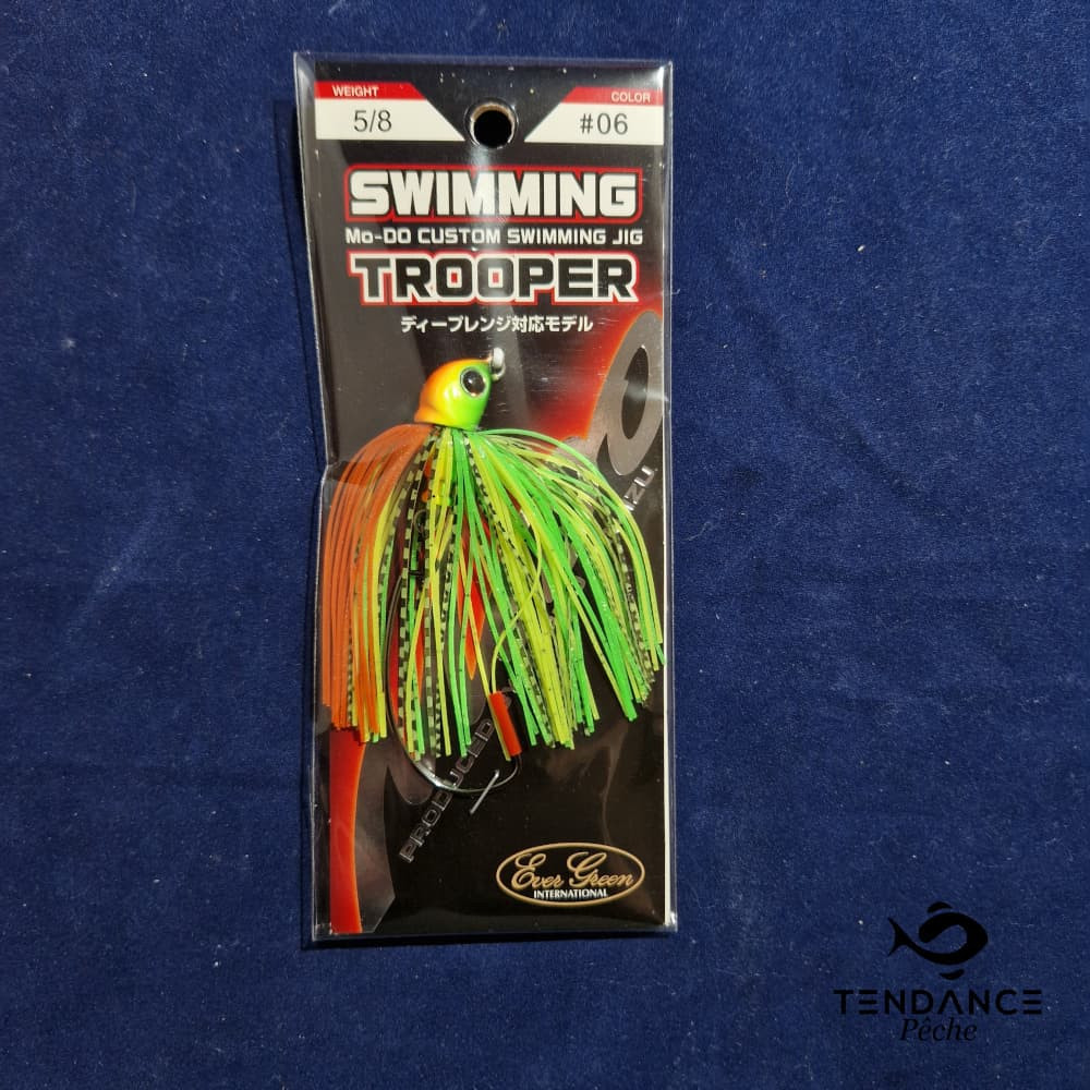 Swimming Trooper - Evergreen - Green Pumpkin Chartreuse 