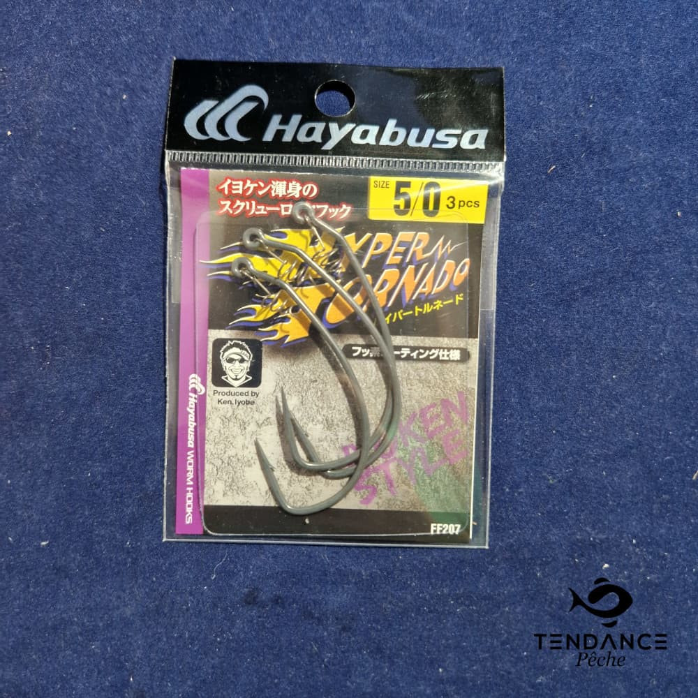Hameçon Texan Hyper Tornado - Hayabusa - 5/0