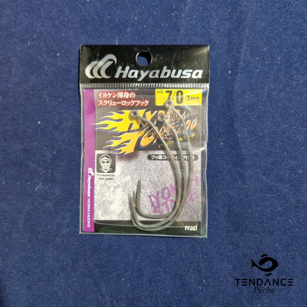 Hameçon Texan Hyper Tornado - Hayabusa - 7/0