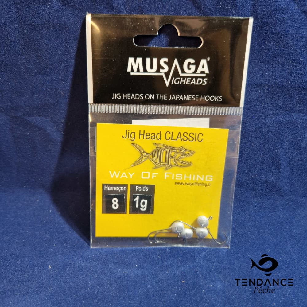 Jig Head Classic Musaga - Musaga - 1 Gr