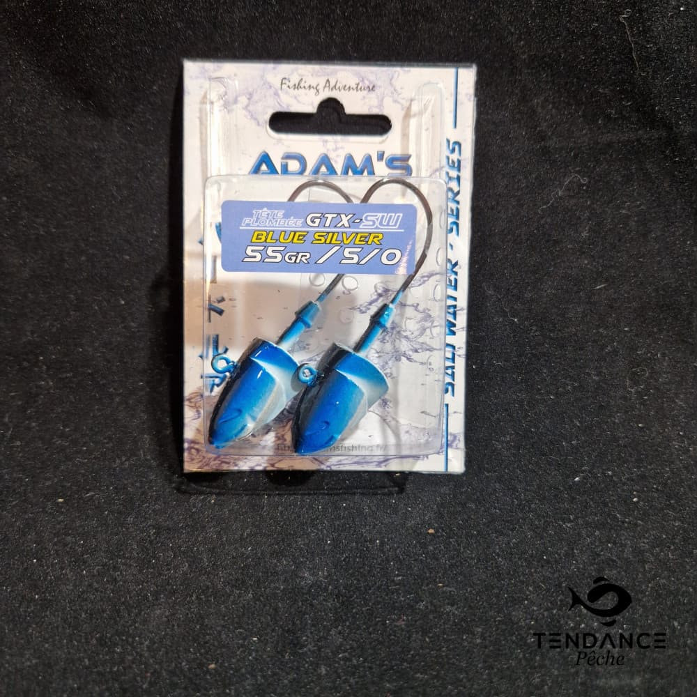 Têtes Plombées Gtx Blue/ Silver - Adam's - 55Gr