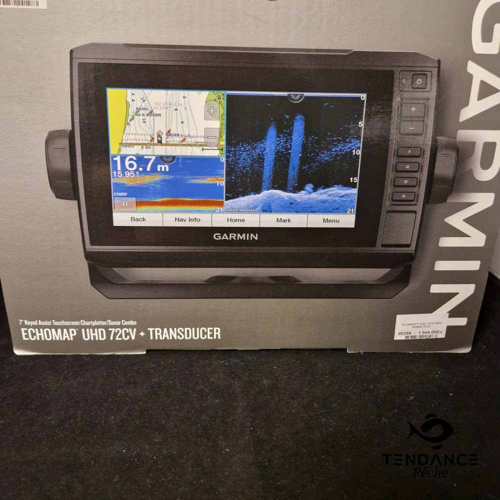 ECHOMAP UHD  72CV SONDE GT24 - GARMIN
