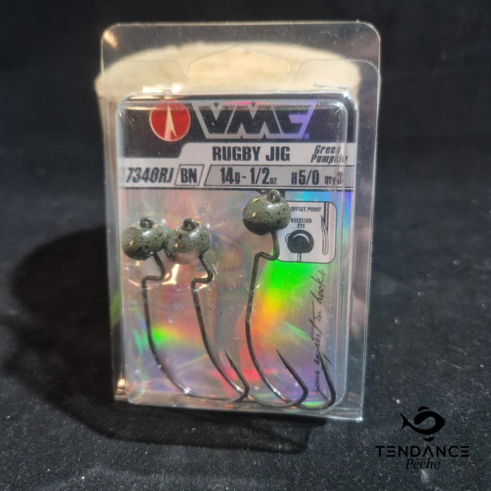 Rugby Jig 14Gr - Vmc - Green Pumpkin