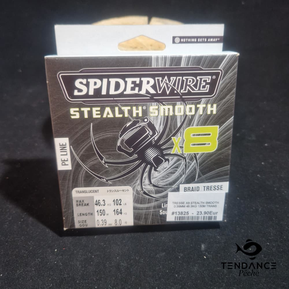 Spider Wire Stealth Smooth Translucent - Spiderwire - 0.39Mm 