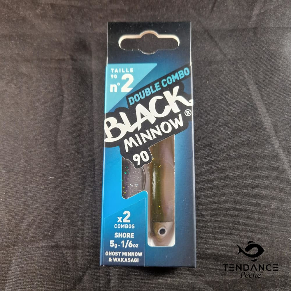 Black Minnow Double Combo Shore 5 Gr Taille 2- Fiiish - Ghost Minnow & Wakasagi 