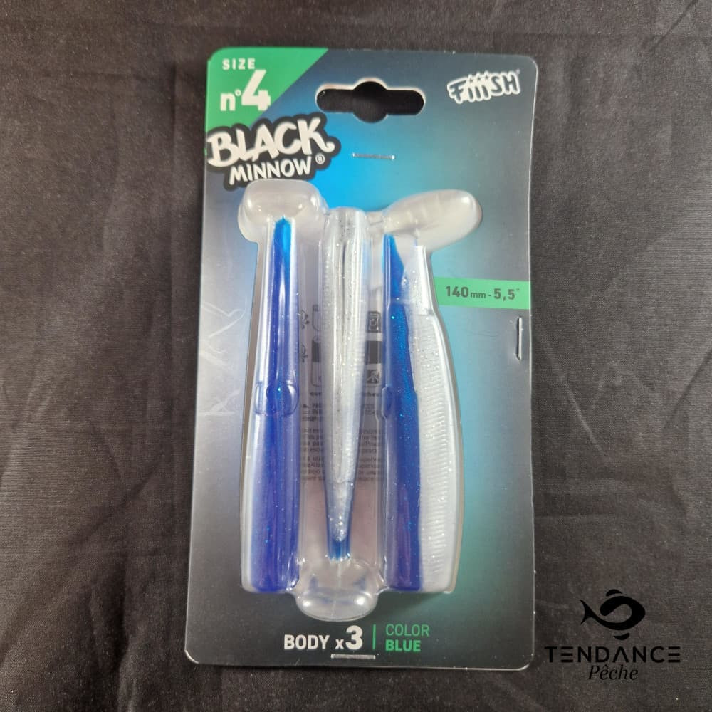 Corps Black Minnow Taille 4 - Fiiish - The Blue 
