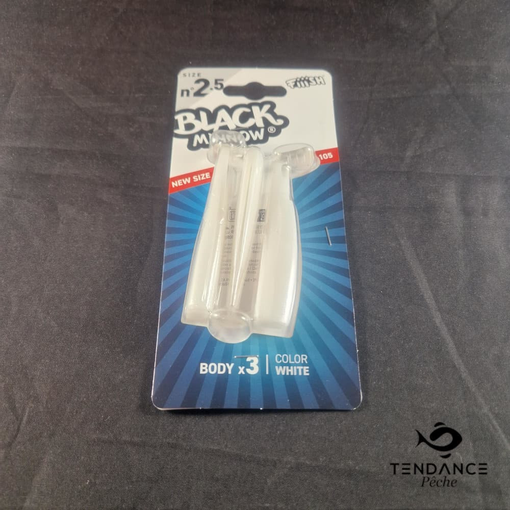 Corps Black Minnow Taille 2.5 - Fiiish - Blanc