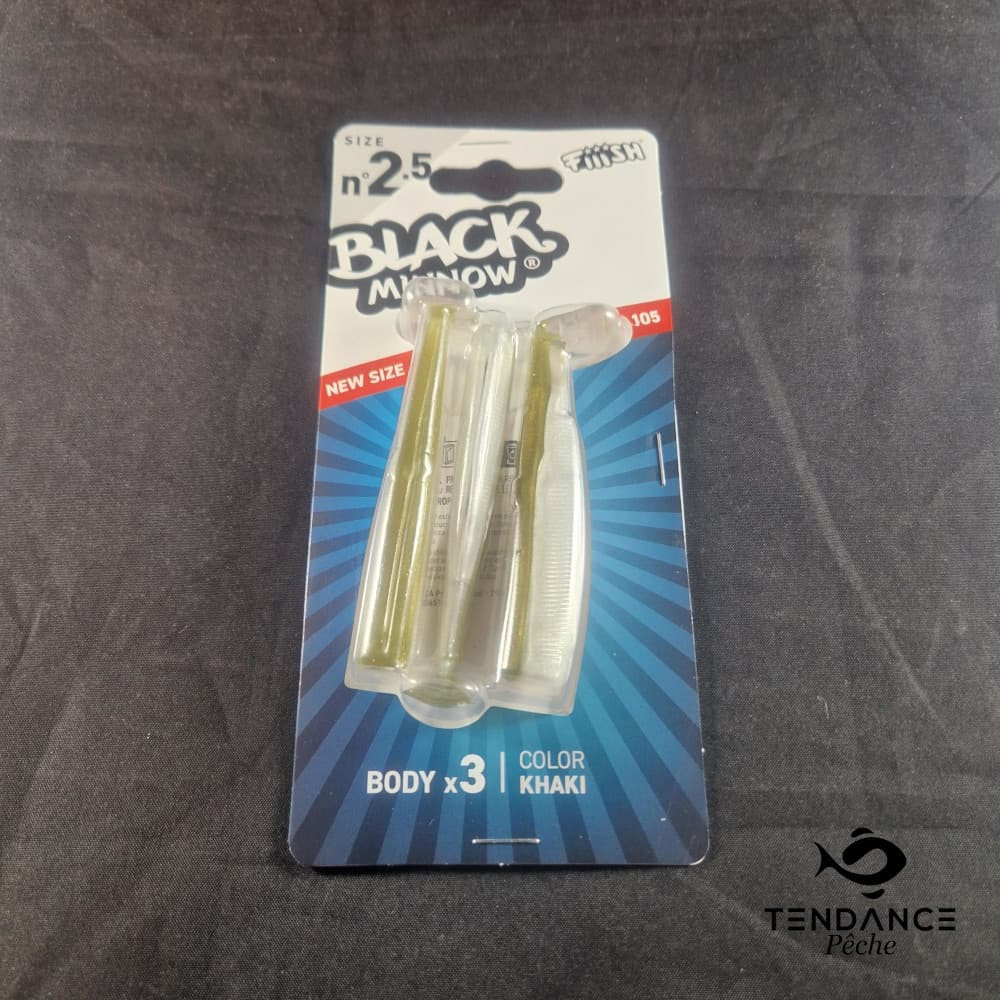 Corps Black Minnow Taille 2.5 - Fiiish - Kaki