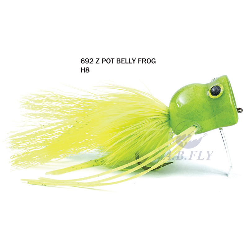 Pot Belly Frog H8 - CHARTREUSE - RAINY'S
