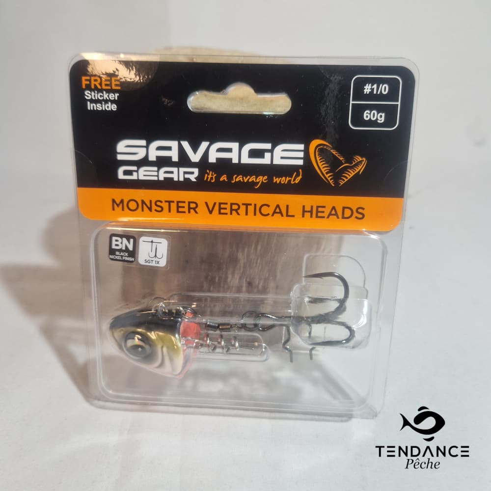 Monster Vertical Head - Savage Gear - 60Gr Perch