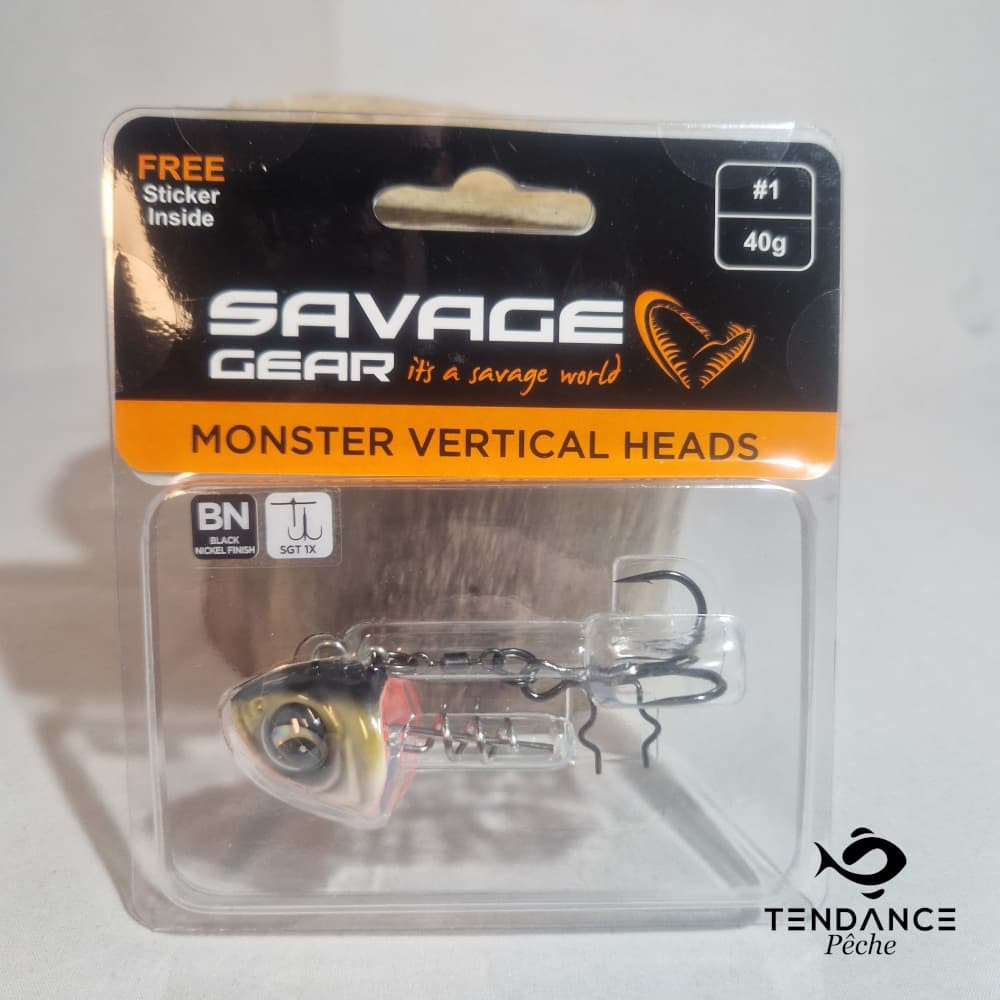 Monster Vertical Head - Savage Gear - 40Gr Perch 