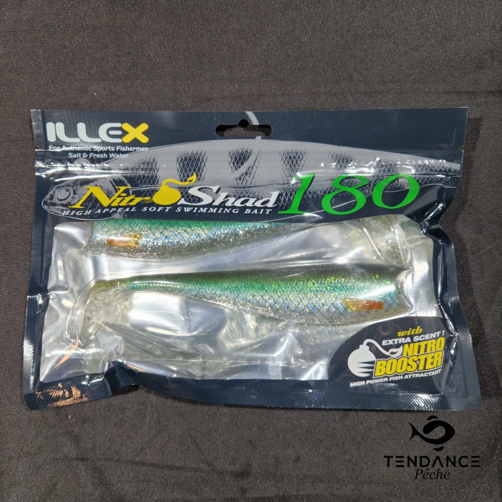 Nitro Shad 180 - ILLEX - GHOST SHINER