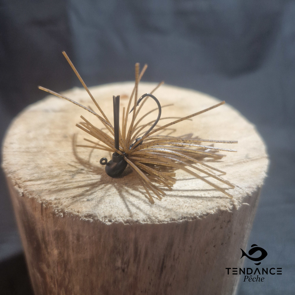 MICRO JIG GUARD SPIN - KEITECH - 1.8gr dark green pumpkin 105