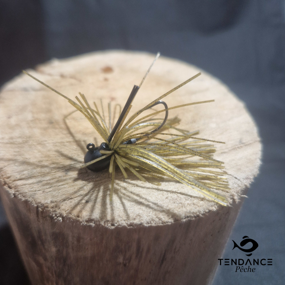 Micro Jig Guard Spin - Keitech - 2.6Gr Green Pumpkin 101