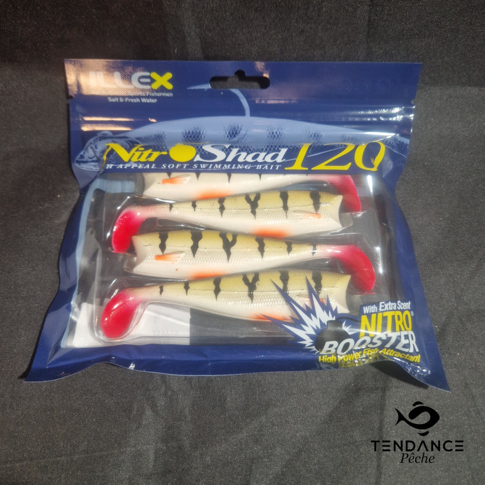 Nitro Shad 120 - ILLEX - perche 